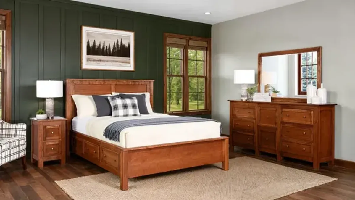 Taylor J Queen Storage Bedroom Suite