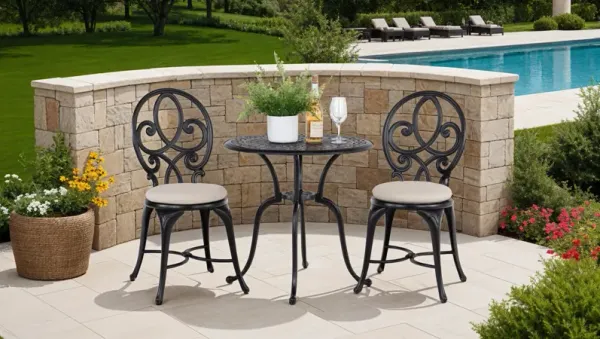 Caroline 3 Piece Bistro Set 