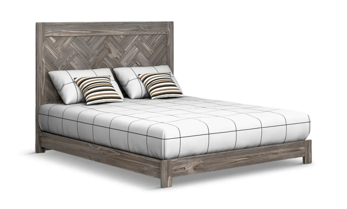 Bunkhouse B2 Full Low Profile Bed - Driftwood