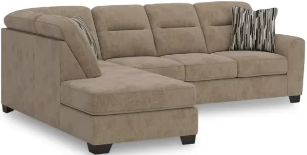 Falen Sectional with Left Chaise - Mocha