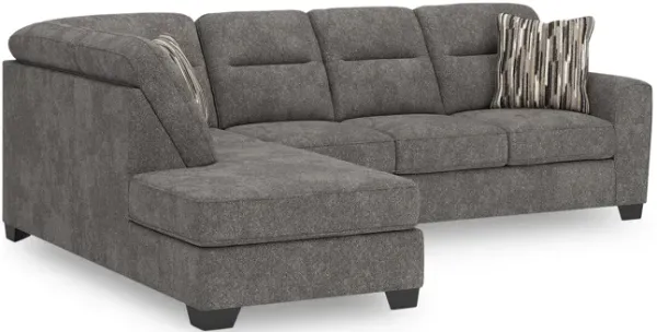 Falen Sectional with Left Chaise - Graphite