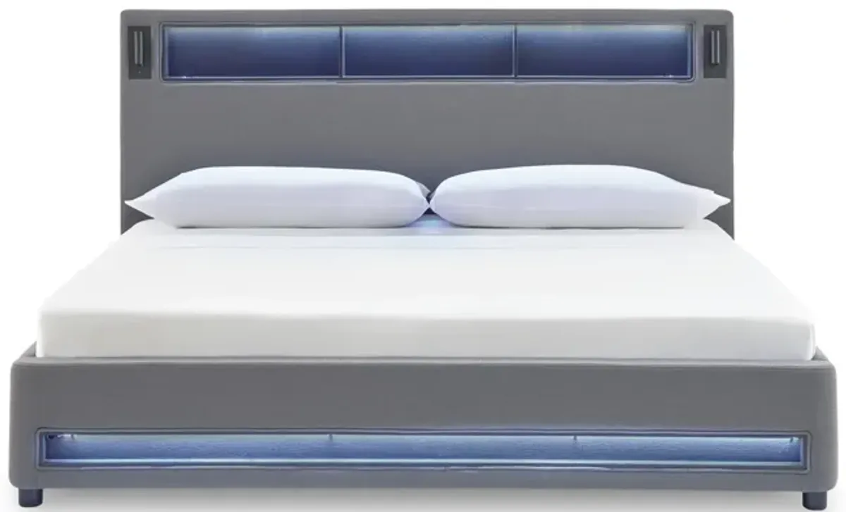 Belagio Queen Lighted Bed