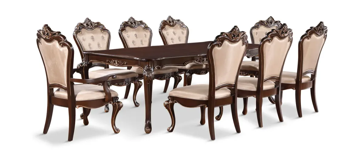 Philippa Table With 6 Side Chairs and 2 Arm Chairs