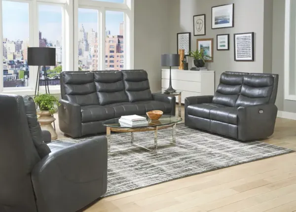 Nash Power Reclining Sofa And Loveseat Set