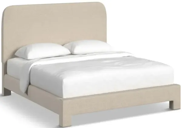 Chichi King Upholstered Bed - Daddy O Linen