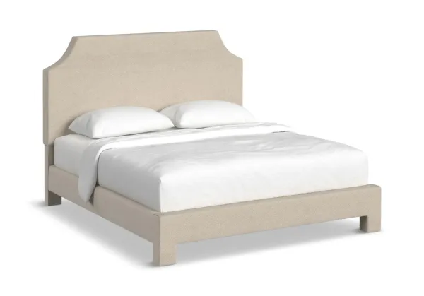Elixir King Upholstered Bed - Daddy O Linen