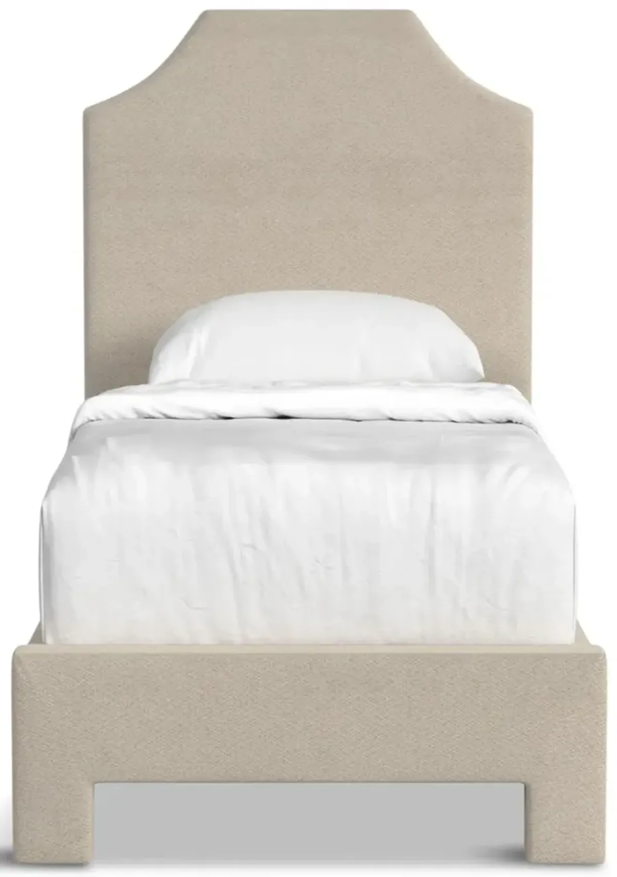 Elixir Twin Upholstered Bed - Daddy O Linen