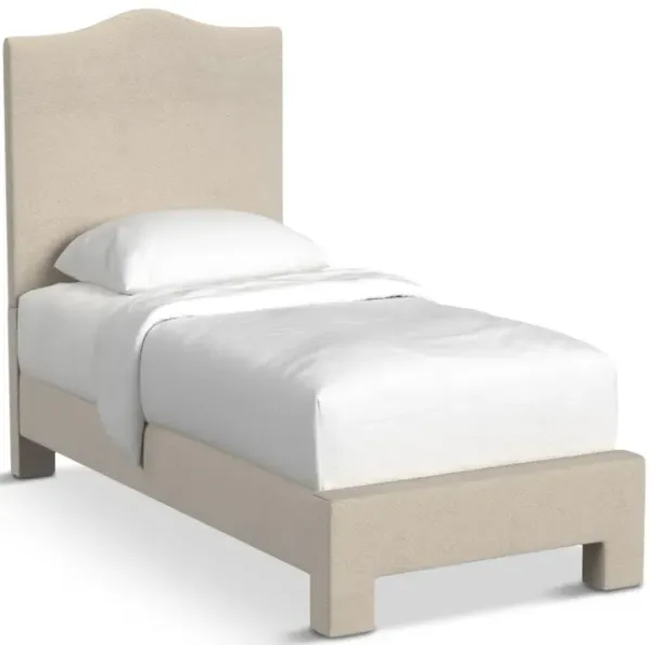 Jitney Twin Upholstered Bed - Daddy O Linen