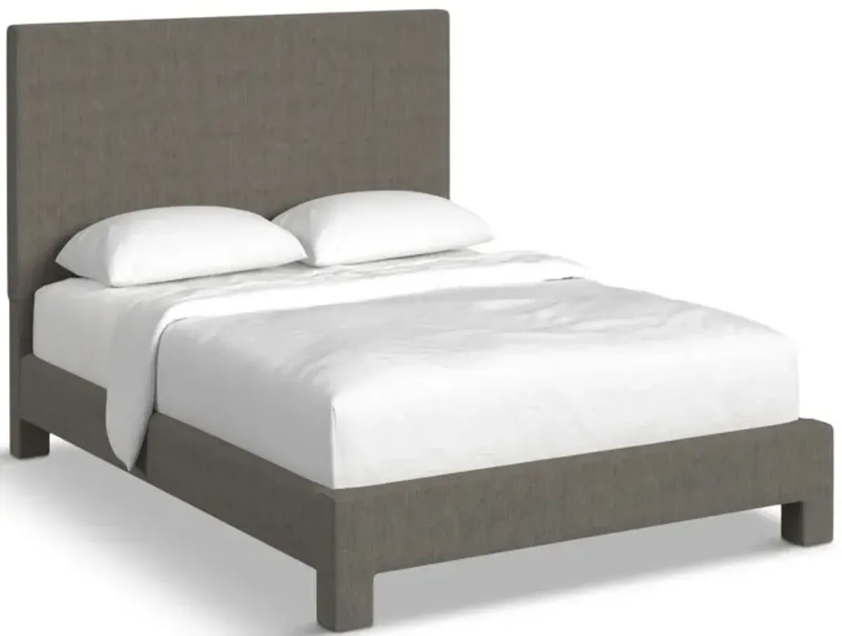 Lagoon Queen Upholstered Bed - Game Changer Smoke
