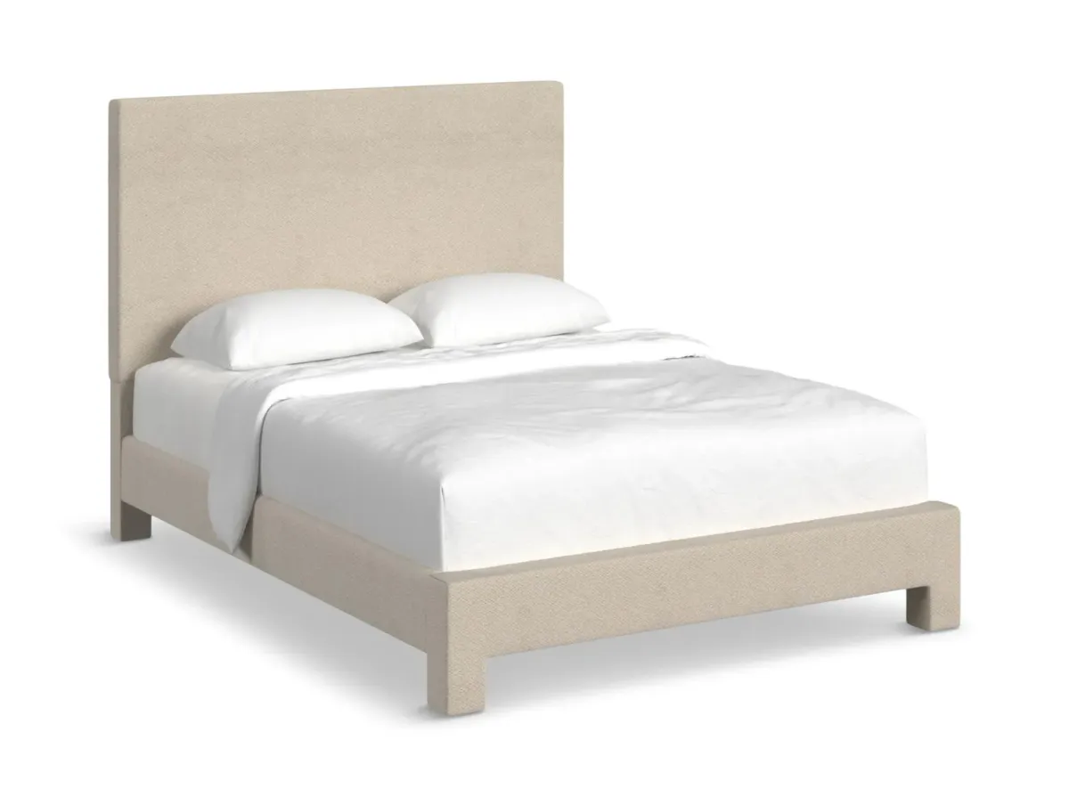 Lagoon Queen Upholstered Bed - Daddy O Linen