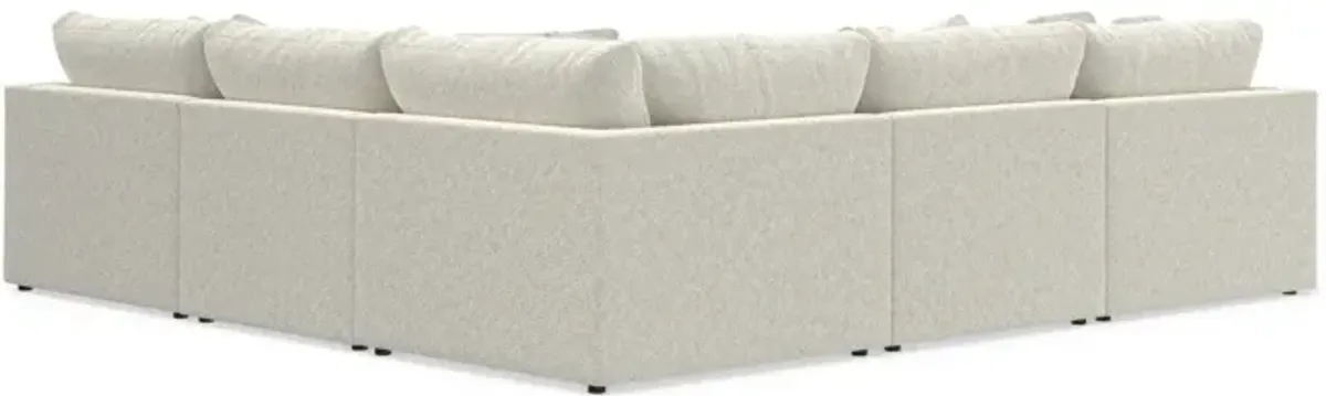 Bentley 5 Piece Sectional with Left Chaise