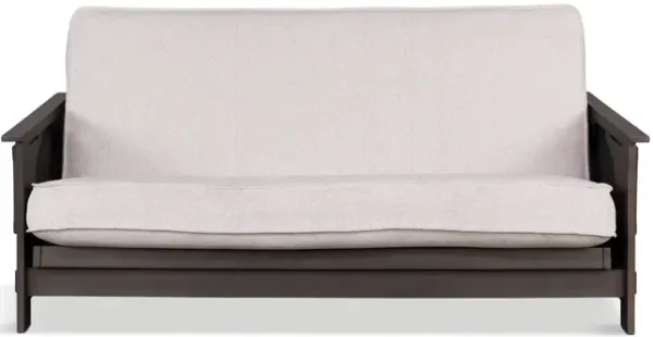 Borden Futon w Side Table With Taber Cashmere Cover