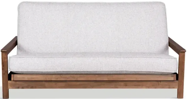 Crosby Standard Futon With Natural Beauty Cloud Cover