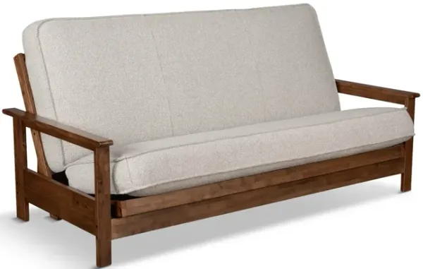 Crosby Standard Futon With Monto Toro Pistachio Cover