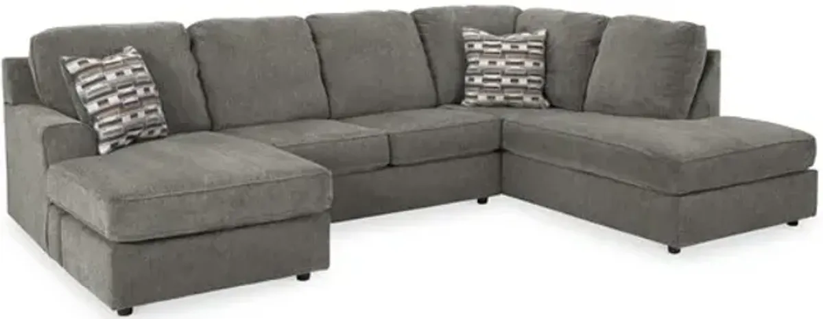 Brinley Sectional With Right Chaise