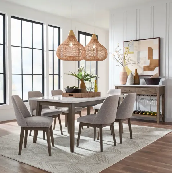 Jasper Dining Table With 6 Chairs