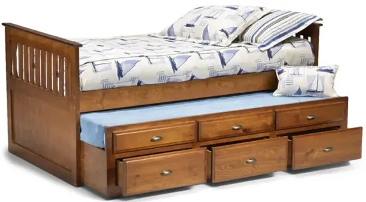 Chanhassen Twin Captains Bed - Cherry