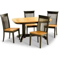 Split Rock Table And 4 Side Chairs