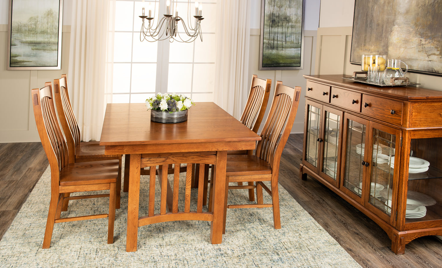 Northport Dining Table With 4 Chairs