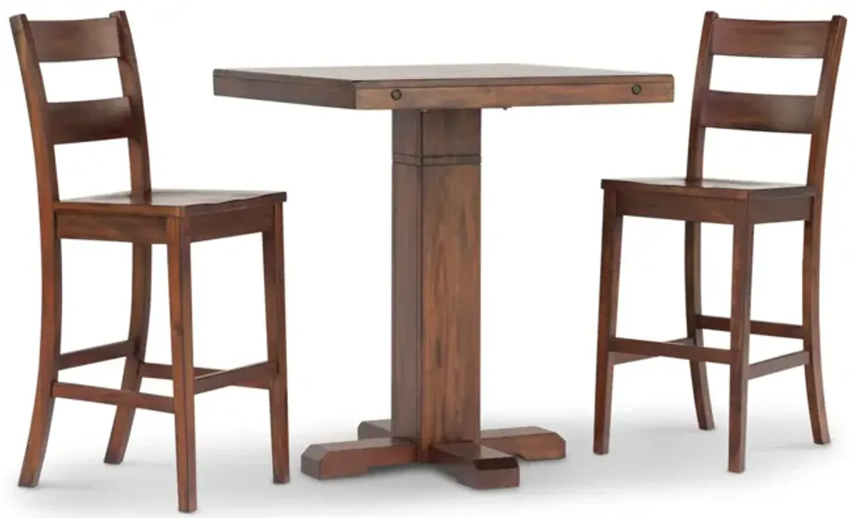 Tuscany Table With 2 Bar Stools