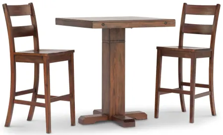 Tuscany Table With 2 Counter Stools