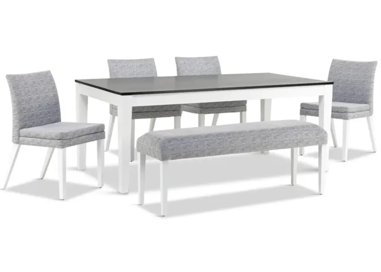 Leblanc Table With 4 Chairs And Bench