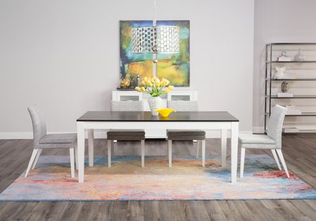 Leblanc Table With 4 Side Chairs