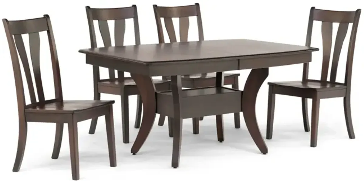Covina Table And 4 Side Chairs