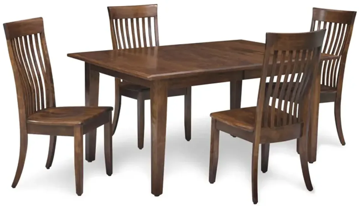 Portland Leg Table With 4 Chairs