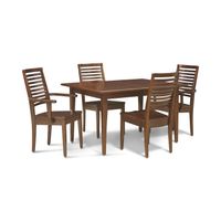 Eagle Mountain Dining Table And 4 Ladderback Chairs - Cherry