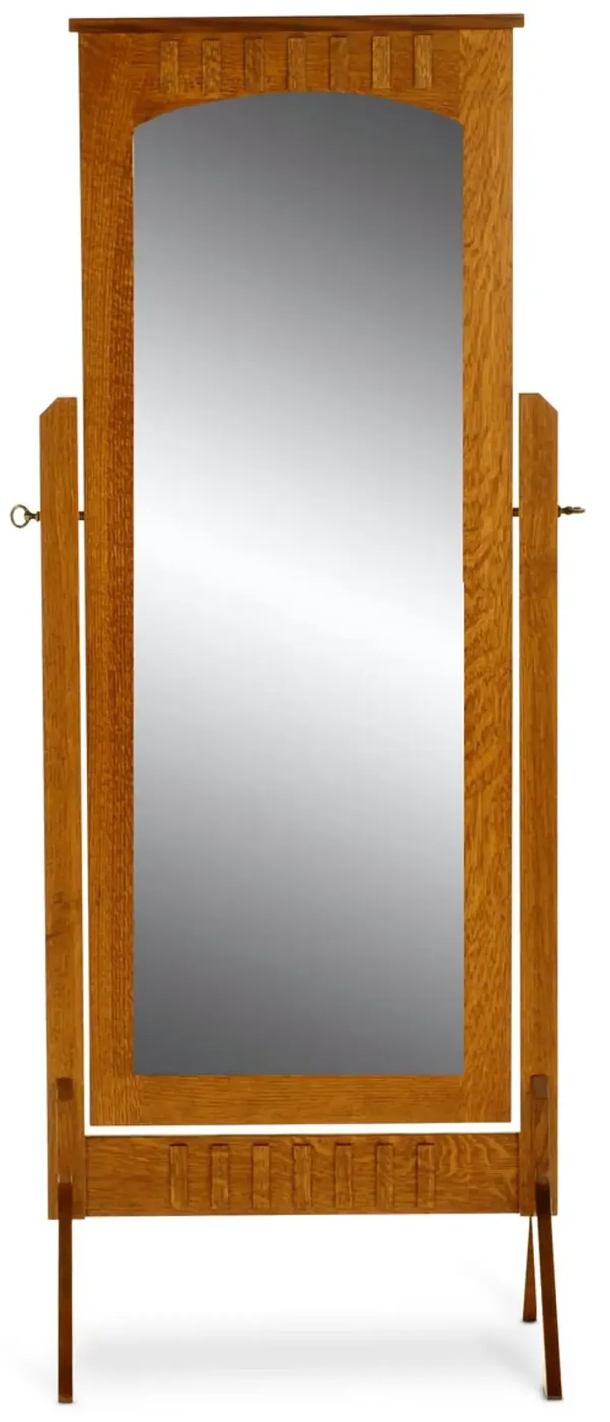 White Oak Cheval Mirror