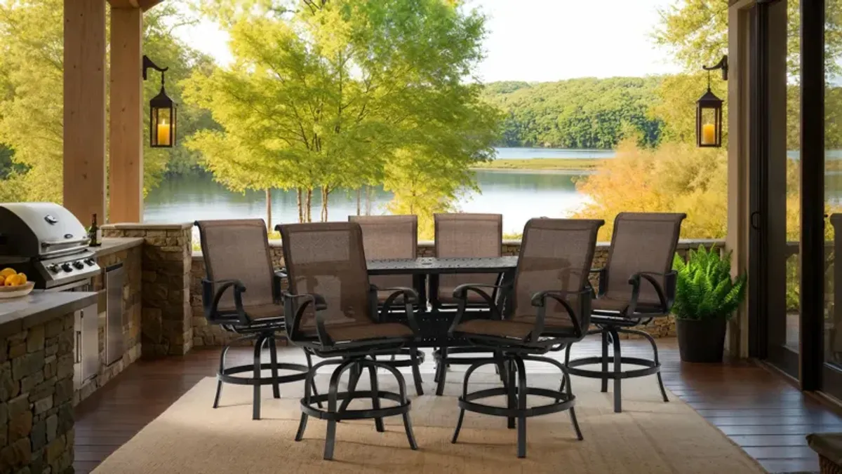 San Tropez 7 Piece Balcony Set