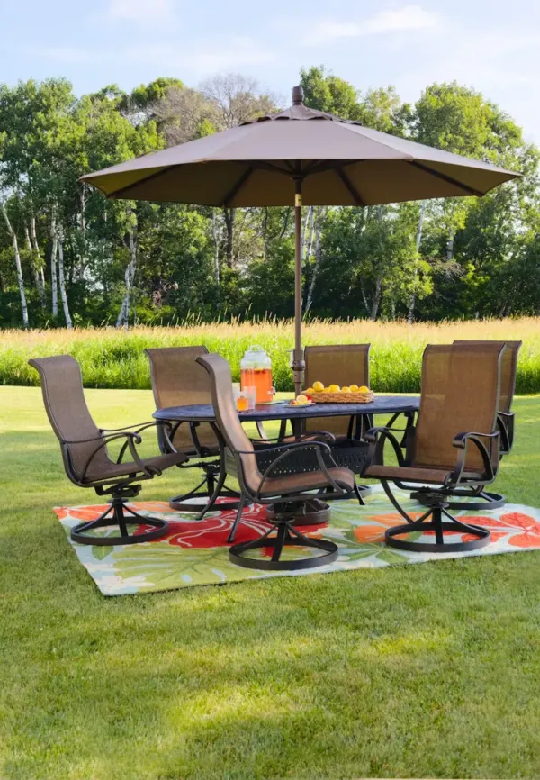 San Tropez 7 Piece Patio Dining Set