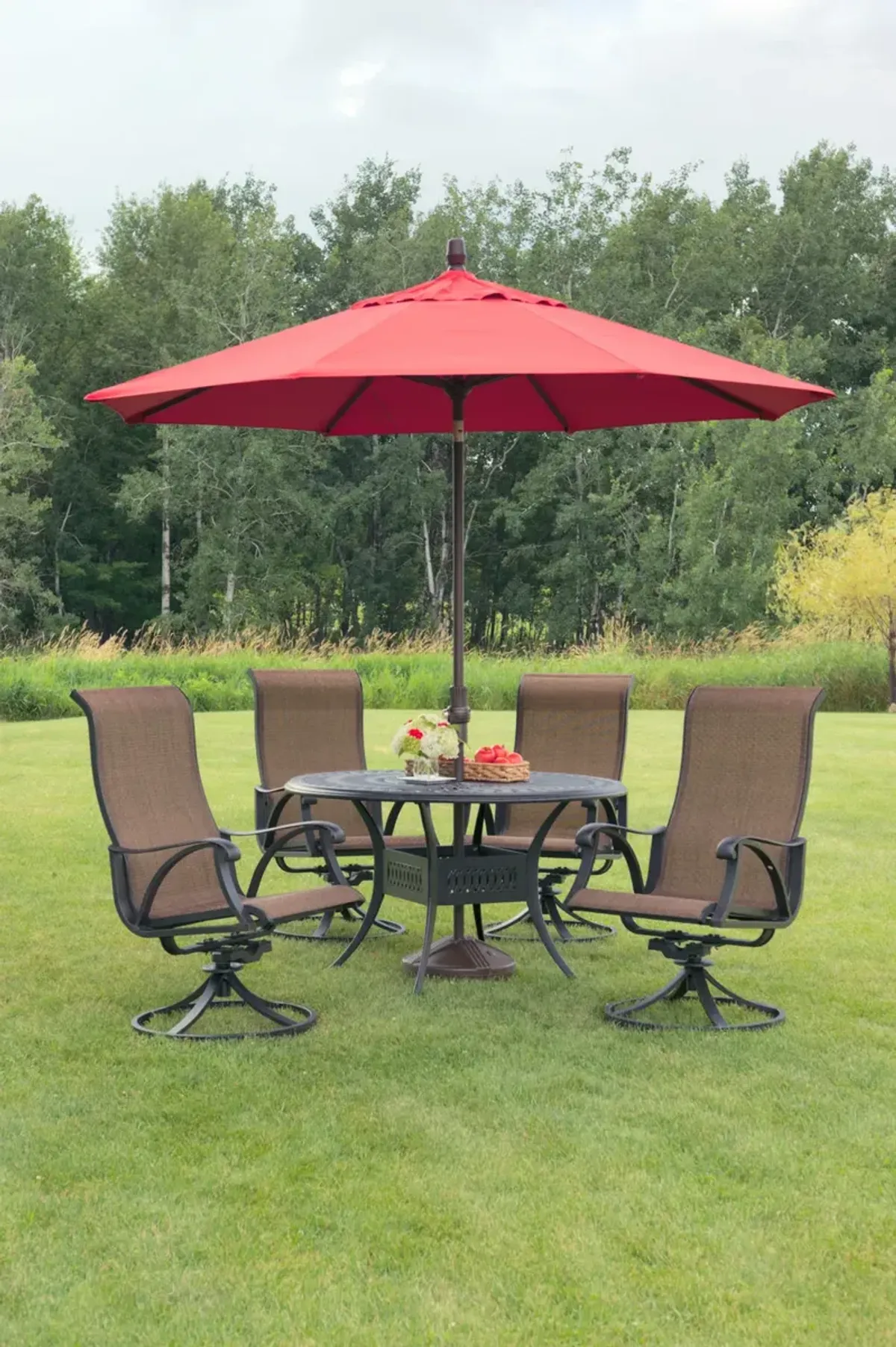 San Tropez 5 Piece Patio Dining Set