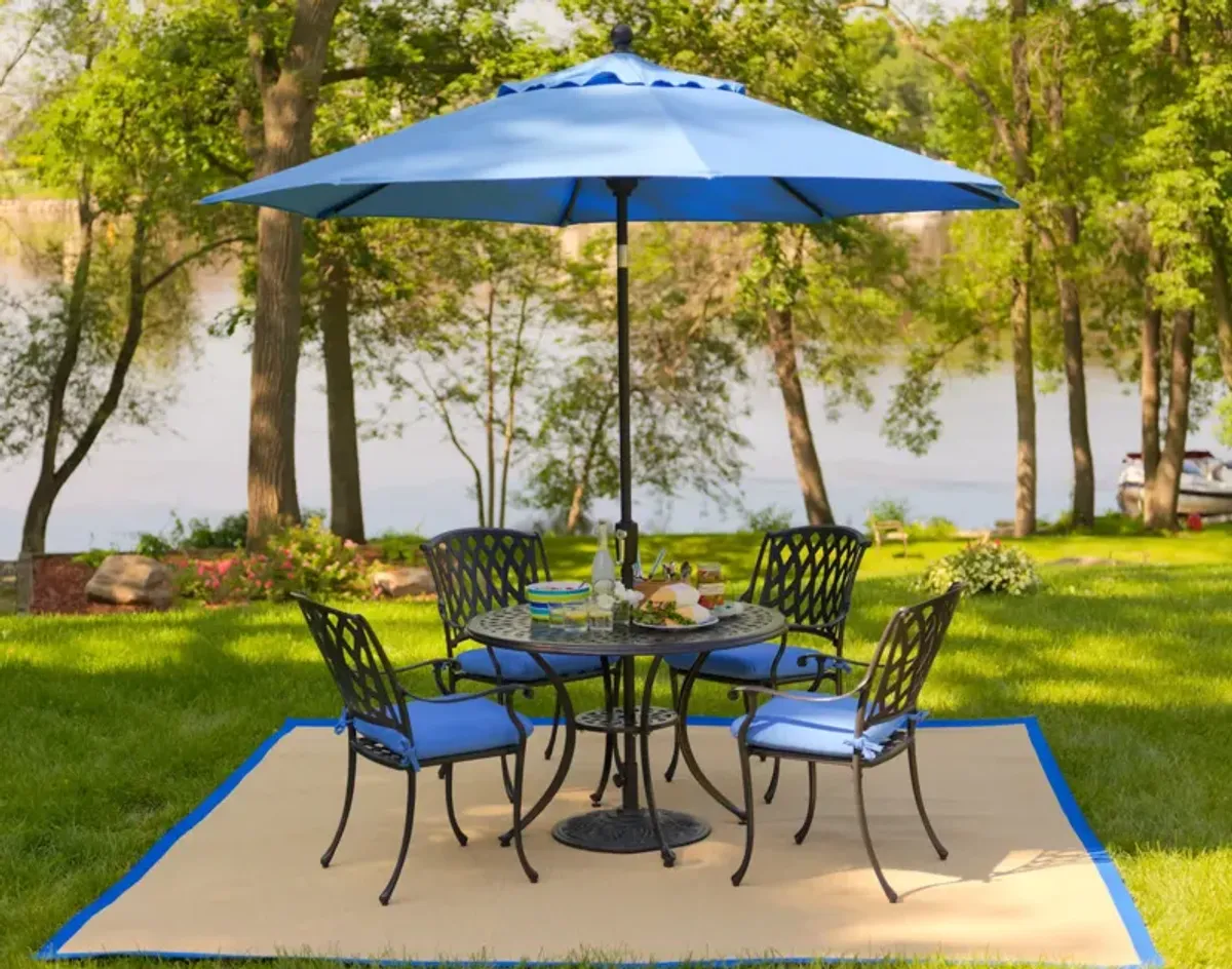 Bellmore 5 Piece Patio Dining Set