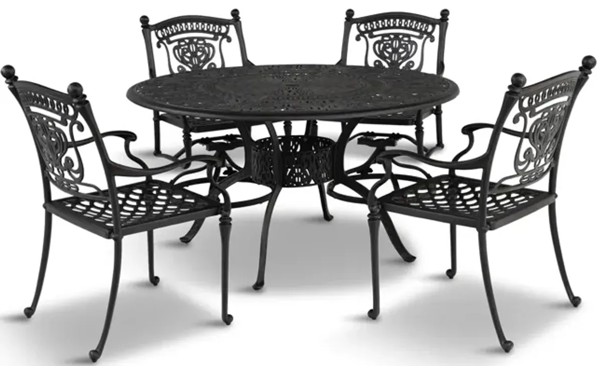 Turin 5 Piece Patio Dining Set 