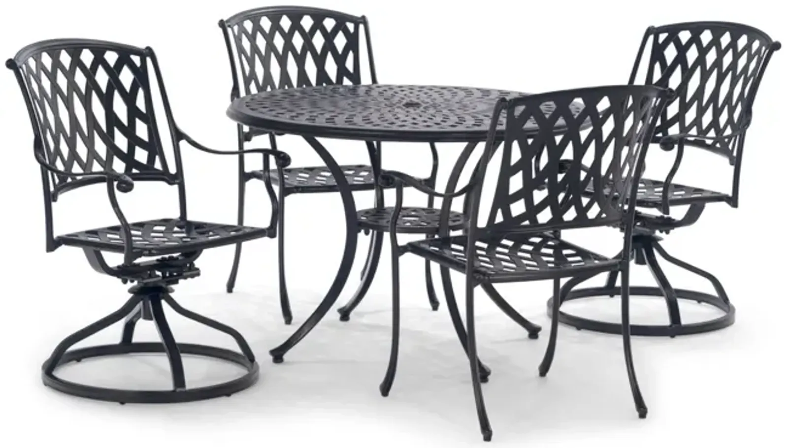 Bellmore 5 Piece Patio Dining Set