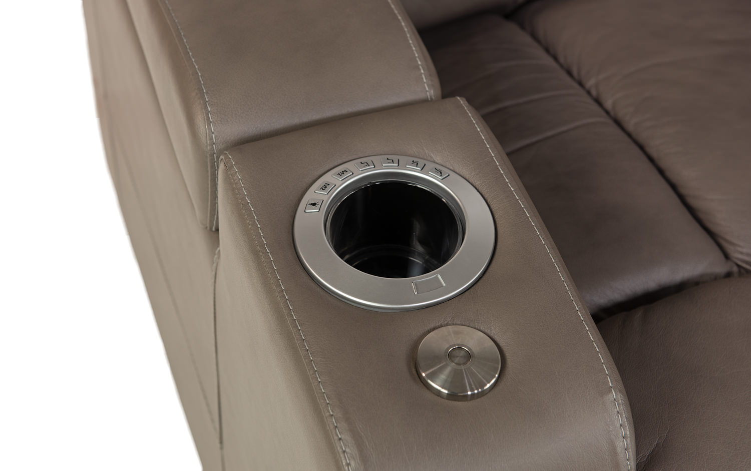 Ovation 3 Piece Leather Power Reclining Home Theater