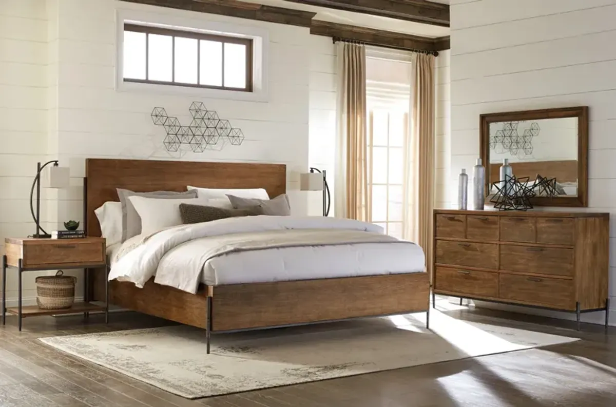 Parklane King Bed - Amber