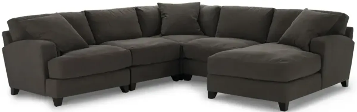 Clarence 5 Piece Modular Sectional