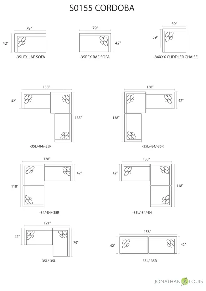 Modern LShaped Sectional