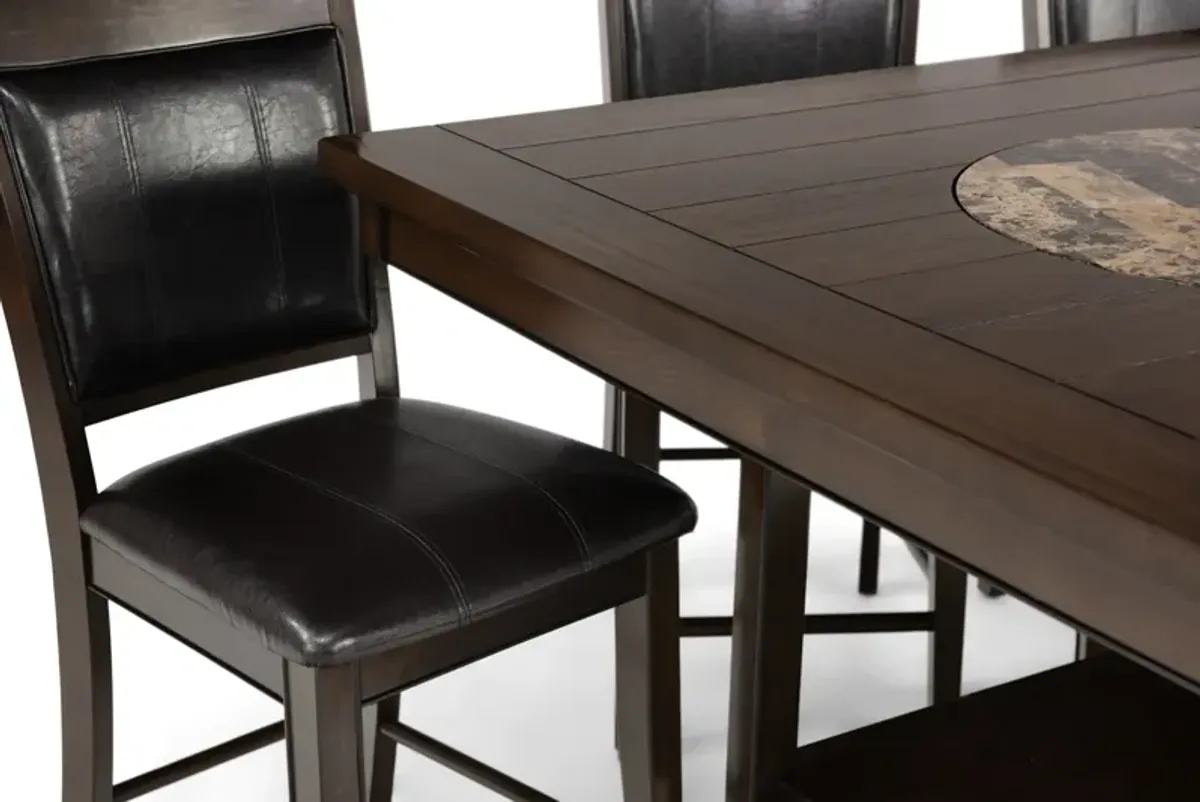 Nulton Counter Table With 4 Counter Stools
