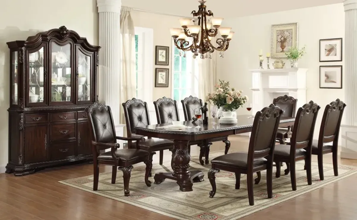 Lasalle Formal Dining Table With 4 Formal Side Chairs