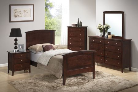 Hanover Twin Bedroom Suite - Whiskey