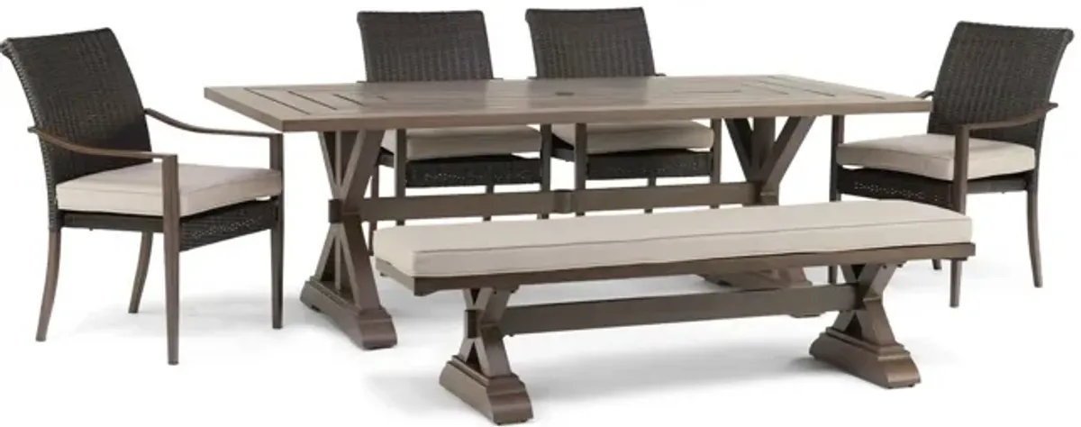 North Shore 6 Piece Patio Dining Set