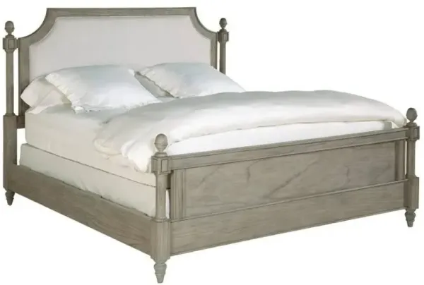 Hekman Wellington Driftwood King Upholstered Bed