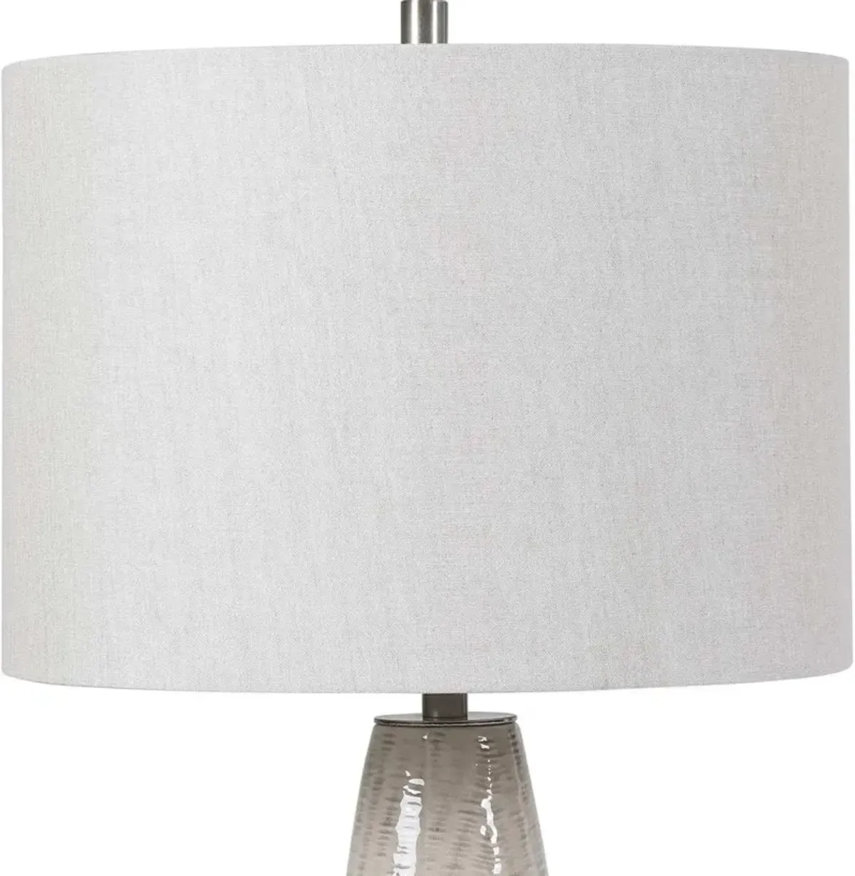 Uttermost Delgado Distressed Light Gray Table Lamp