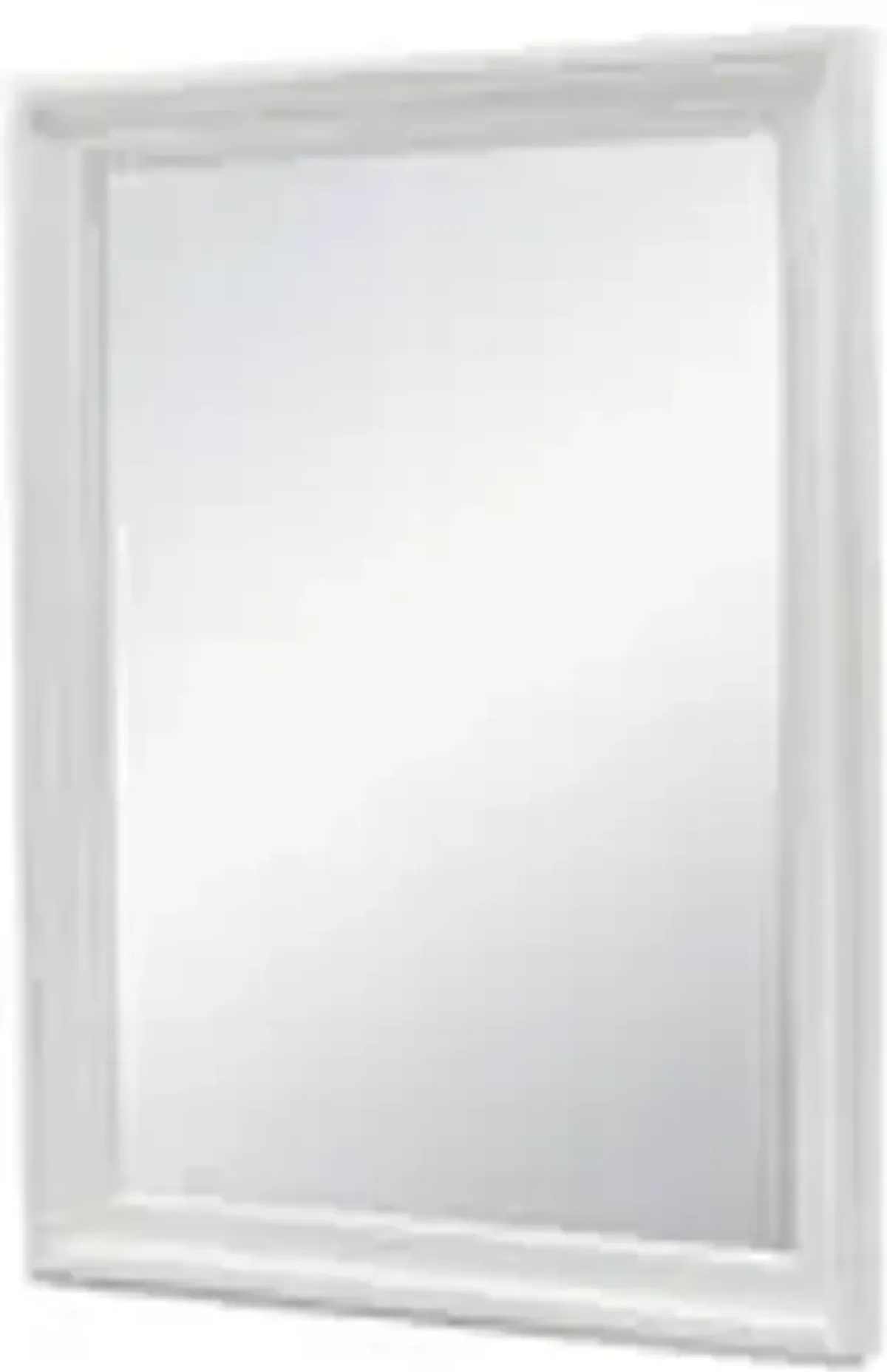 Seawinds Islamorada Clean White & Grey White Mirror