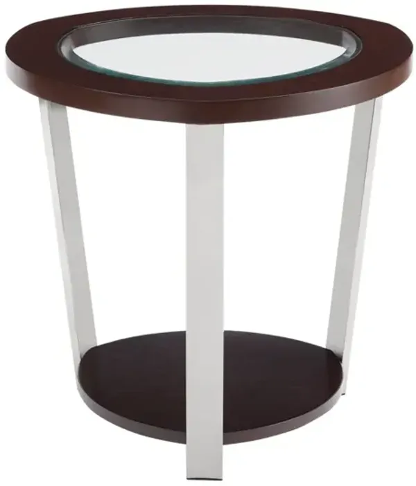 Steve Silver Duncan End Table In Espresso