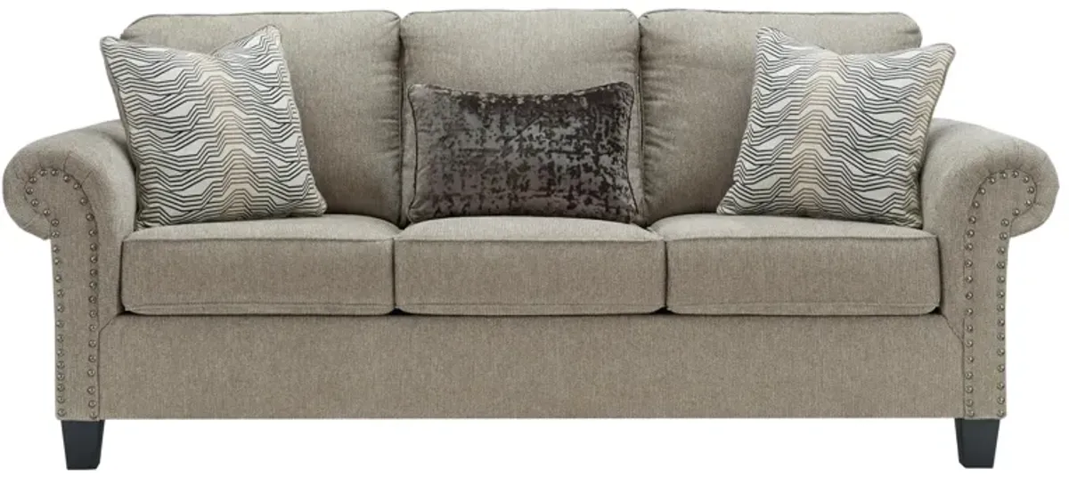 Ashley Shewsbury Sofa Pewter Benchcraft